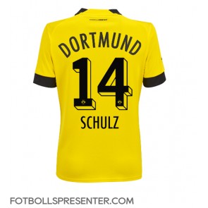 Borussia Dortmund Nico Schulz #14 Hemma Matchtröja Dam 2022-23 Kortärmad